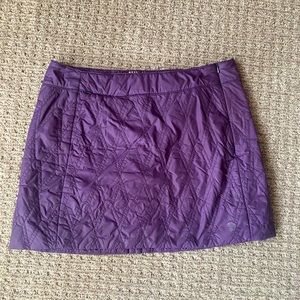 Mountain Hardwear polyester/nylon quilted skirt